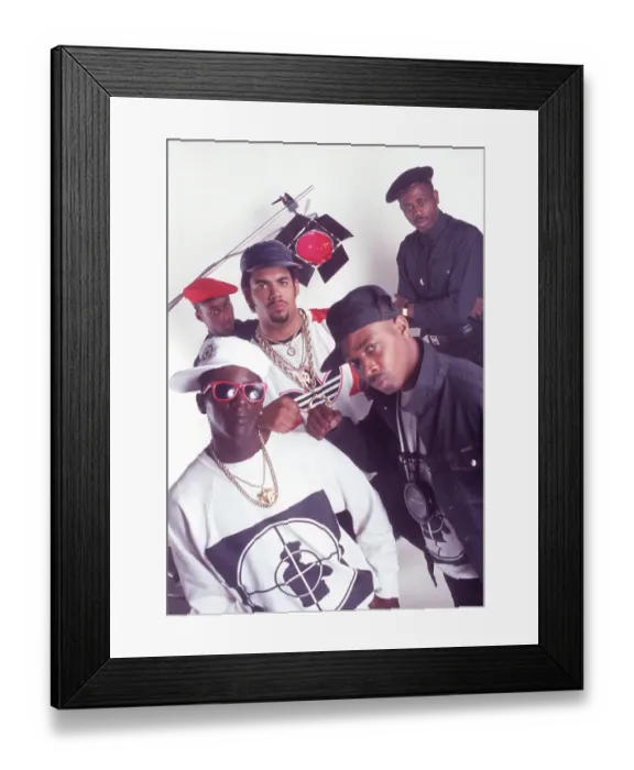 Framed Print : Public Enemy Studio Portrait Session Framed Print : Public Enemy Studio Portrait Session