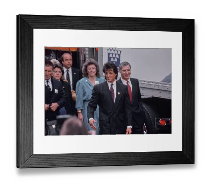 Framed Print : Give The Gift Of Literacy Campaign Launch, 1987 Framed Print : Give The Gift Of Literacy Campaign Launch, 1987