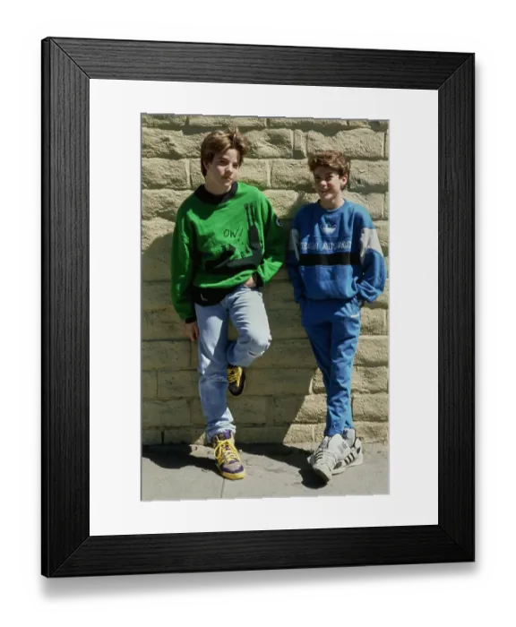 Framed Print : Stephen Dorff & Brian Green Framed Print : Stephen Dorff & Brian Green