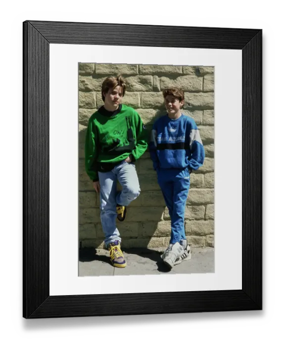 Framed Print : Stephen Dorff & Brian Green Framed Print : Stephen Dorff & Brian Green