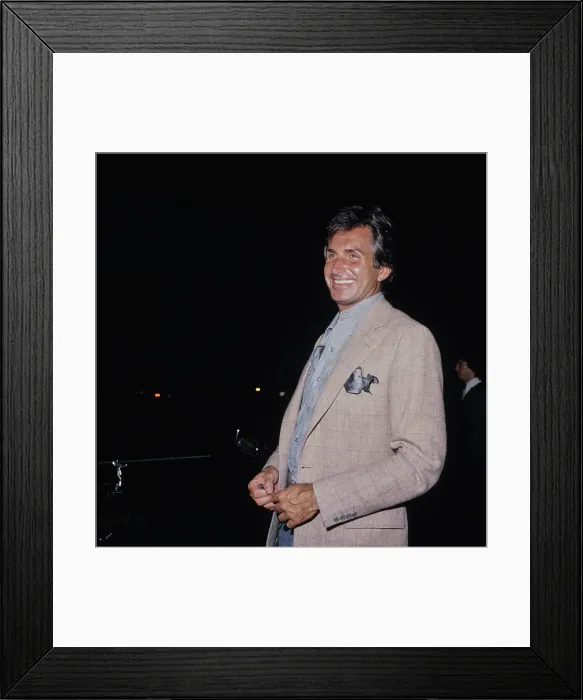 Framed Print : George Hamilton, American Actor Framed Print : George Hamilton, American Actor
