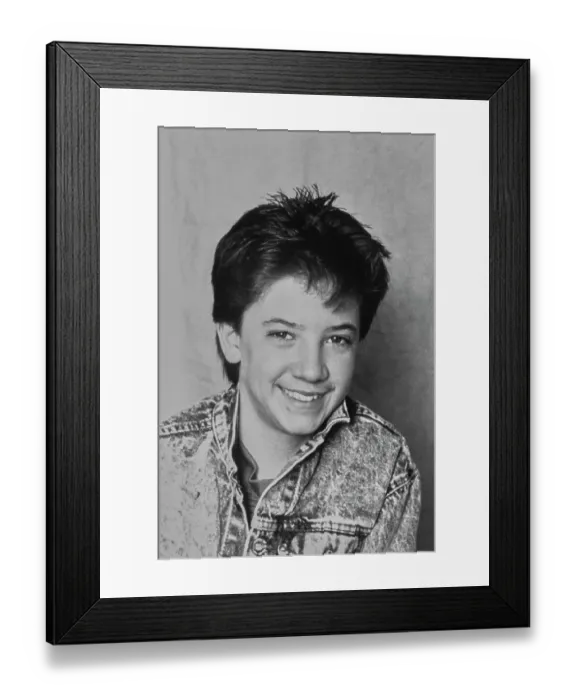 Framed Print : David Faustino, American Actor Framed Print : David Faustino, American Actor