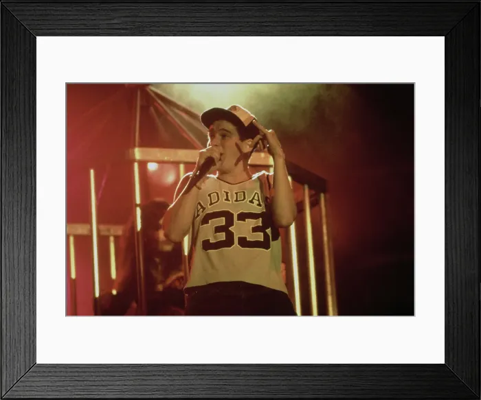Framed Print : Ad Rock of the Beastie Boys On Stage Framed Print : Ad Rock of the Beastie Boys On Stage
