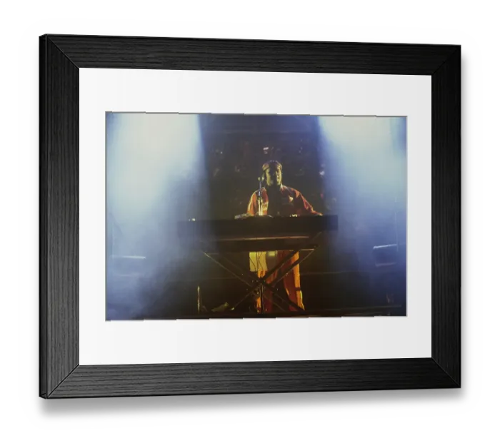 Framed Print : DJ Hurricane On Stage Framed Print : DJ Hurricane On Stage