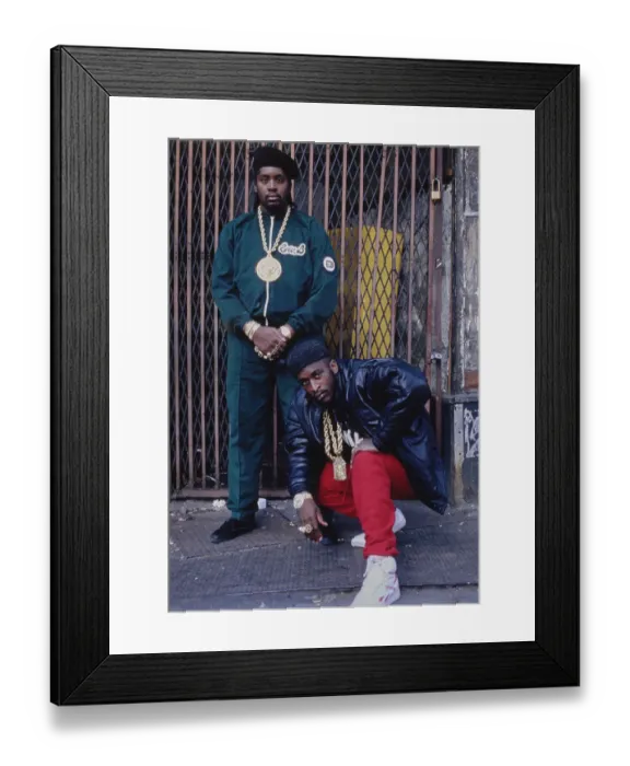 Framed Print : Eric B And Rakim Portrait Session Framed Print : Eric B And Rakim Portrait Session