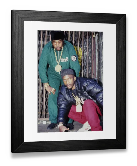 Framed Print : Eric B And Rakim Portrait Session Framed Print : Eric B And Rakim Portrait Session