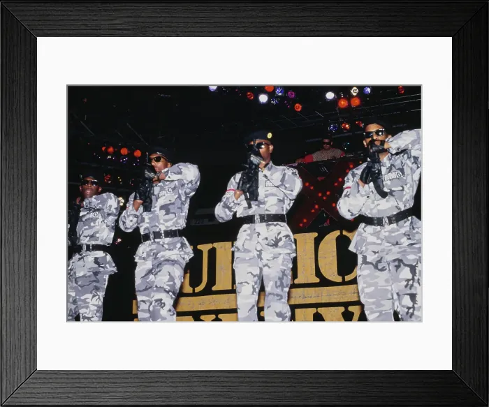 Framed Print : Public Enemy In Concert Framed Print : Public Enemy In Concert