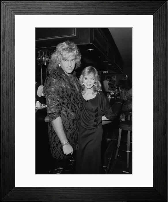 Framed Print : Robbin Crosby and Lori Carr Framed Print : Robbin Crosby and Lori Carr