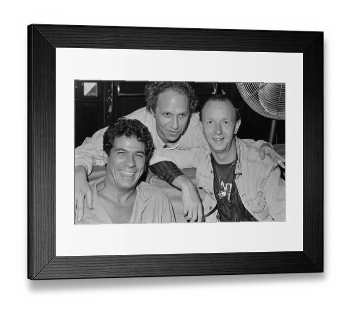 Framed Print : Bobby Collins And Rob Halford Framed Print : Bobby Collins And Rob Halford