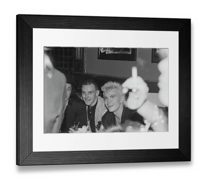 Framed Print : Billy Idol Framed Print : Billy Idol