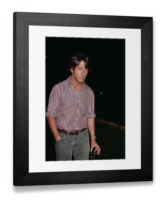Framed Print : Dustin Hoffman, American Actor Framed Print : Dustin Hoffman, American Actor
