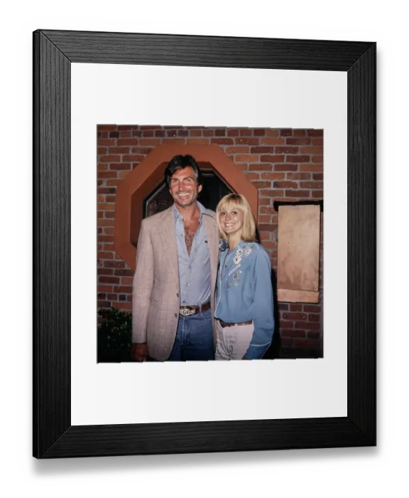 Framed Print : George Hamilton, American Actor Framed Print : George Hamilton, American Actor