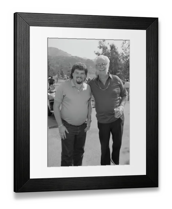 Framed Print : Jeff Cook and Foster Brooks Framed Print : Jeff Cook and Foster Brooks