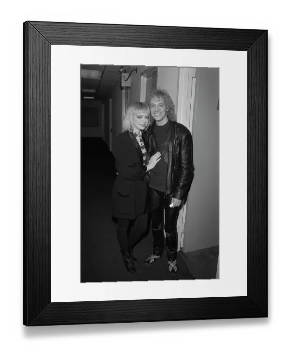 Framed Print : Marilyn Martin and Peter Frampton Framed Print : Marilyn Martin and Peter Frampton