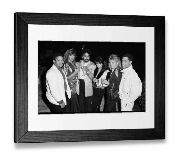Framed Print : Group Portrait at a Playboy Mansion Party Framed Print : Group Portrait at a Playboy Mansion Party
