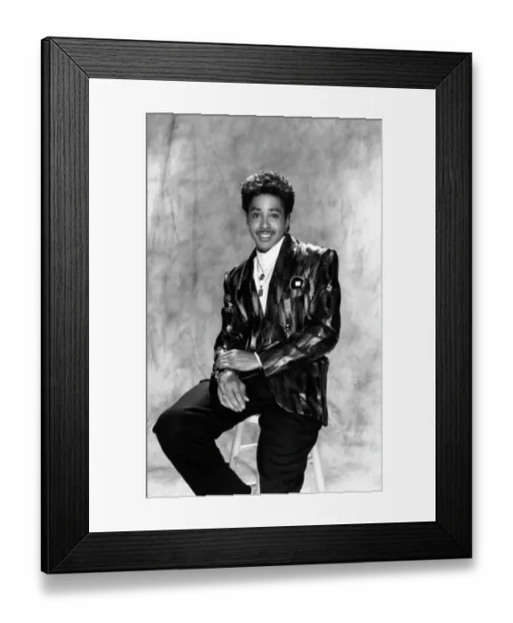Framed Print : Morris Day Portrait Session Framed Print : Morris Day Portrait Session