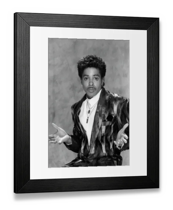 Framed Print : Morris Day Portrait Session Framed Print : Morris Day Portrait Session