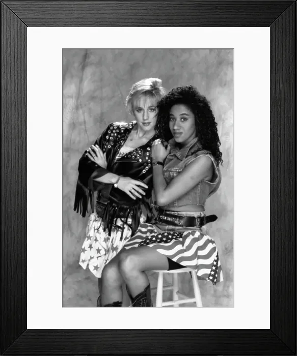 Framed Print : Pepsi and Shirlie Portrait Session Framed Print : Pepsi and Shirlie Portrait Session