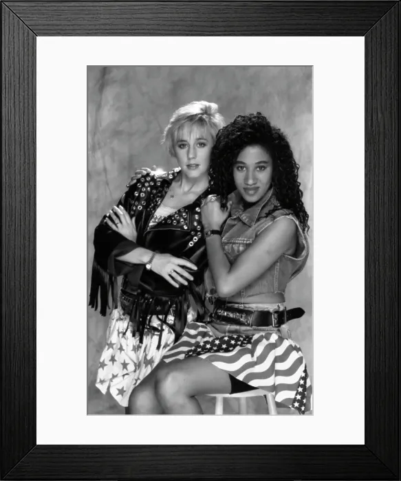 Framed Print : Pepsi and Shirlie Portrait Session Framed Print : Pepsi and Shirlie Portrait Session