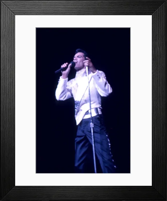 Framed Print : El DeBarge Performing Framed Print : El DeBarge Performing