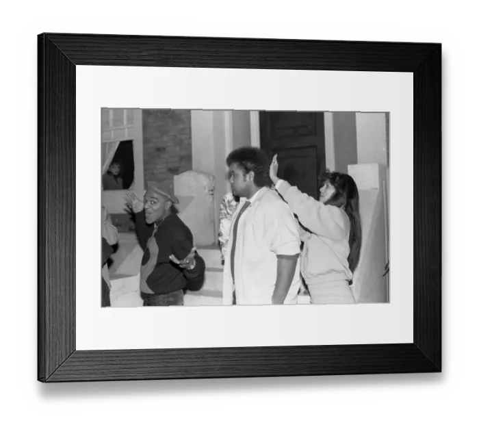 Framed Print : Force MD's Backstage Video Shoot Framed Print : Force MD's Backstage Video Shoot