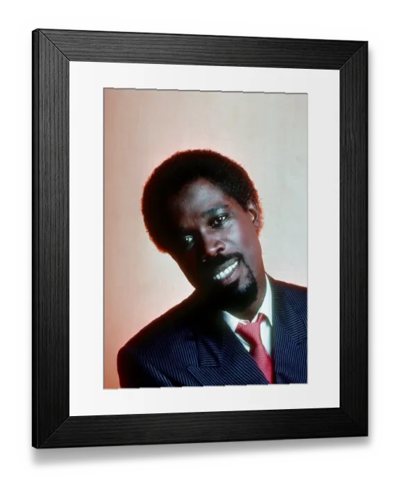 Framed Print : Billy Ocean Portrait