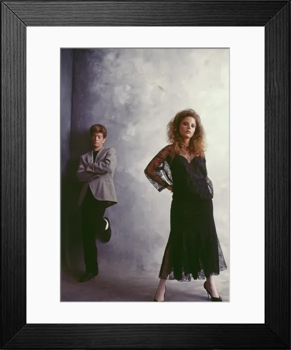 Framed Print : Eighties Fashion Shoot For Tiger Beat Framed Print : Eighties Fashion Shoot For Tiger Beat