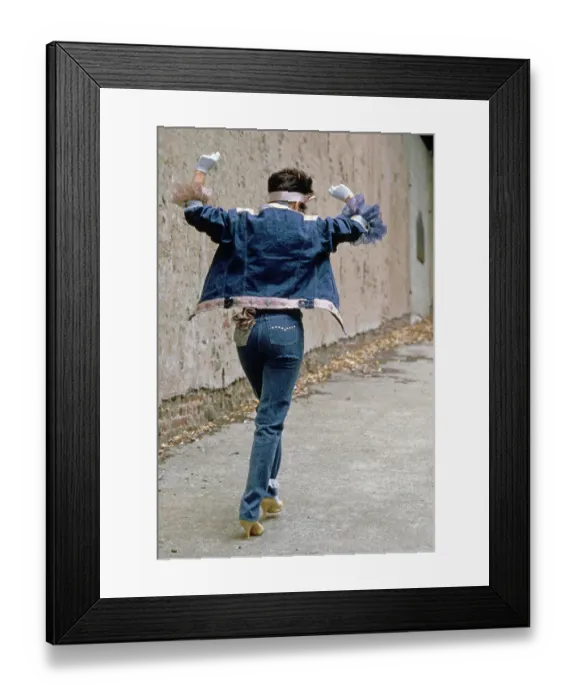 Framed Print : Eighties Fashion Shoot For Tiger Beat Framed Print : Eighties Fashion Shoot For Tiger Beat