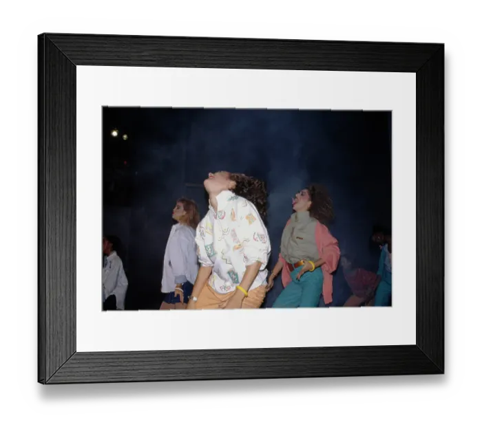 Framed Print : Eighties Fashion Shoot For Tiger Beat Framed Print : Eighties Fashion Shoot For Tiger Beat
