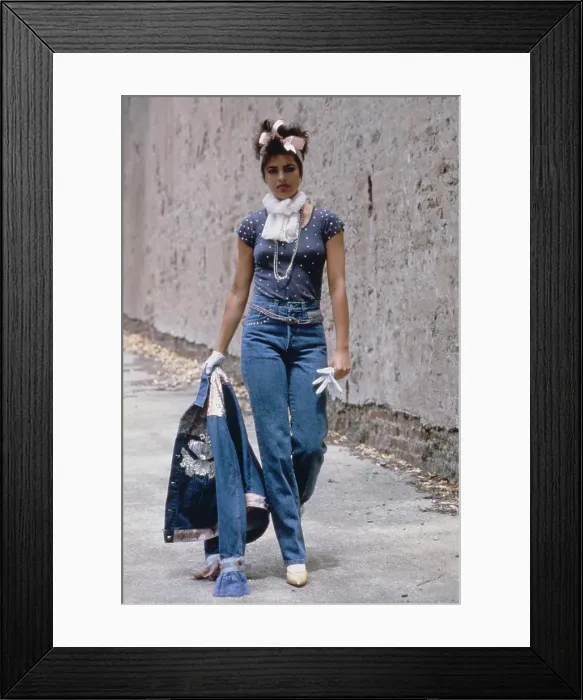 Framed Print : Eighties Fashion Shoot For Tiger Beat Framed Print : Eighties Fashion Shoot For Tiger Beat