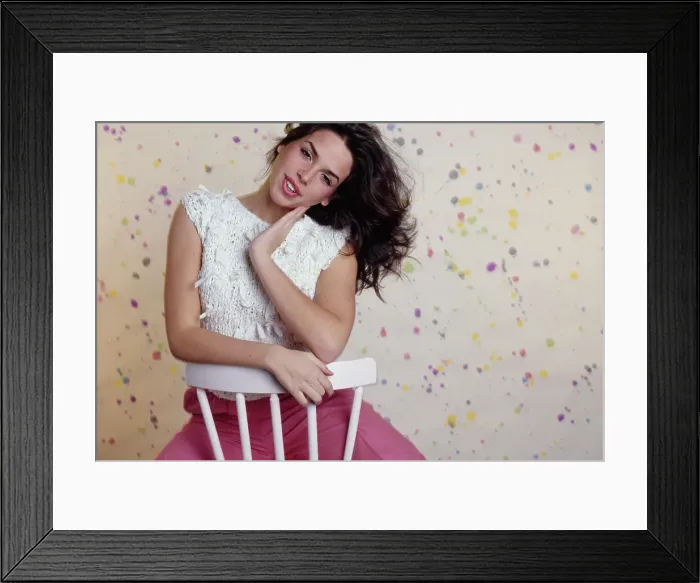 Framed Print : Eighties Fashion Shoot For Tiger Beat Framed Print : Eighties Fashion Shoot For Tiger Beat