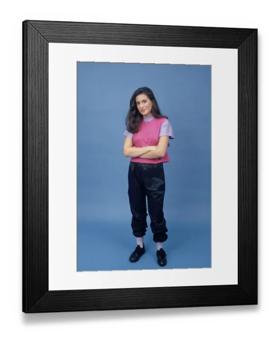 Framed Print : Eighties Fashion Shoot For Tiger Beat Framed Print : Eighties Fashion Shoot For Tiger Beat