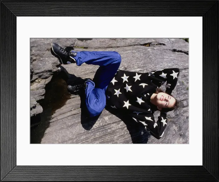 Framed Print : Eighties Fashion Shoot For Tiger Beat Framed Print : Eighties Fashion Shoot For Tiger Beat