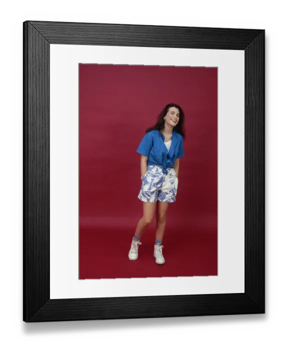 Framed Print : Eighties Fashion Shoot For Tiger Beat Framed Print : Eighties Fashion Shoot For Tiger Beat