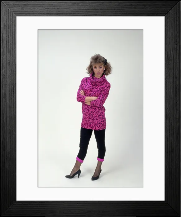 Framed Print : Eighties Fashion Shoot For Tiger Beat Framed Print : Eighties Fashion Shoot For Tiger Beat