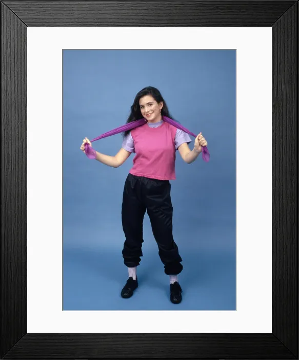 Framed Print : Eighties Fashion Shoot For Tiger Beat