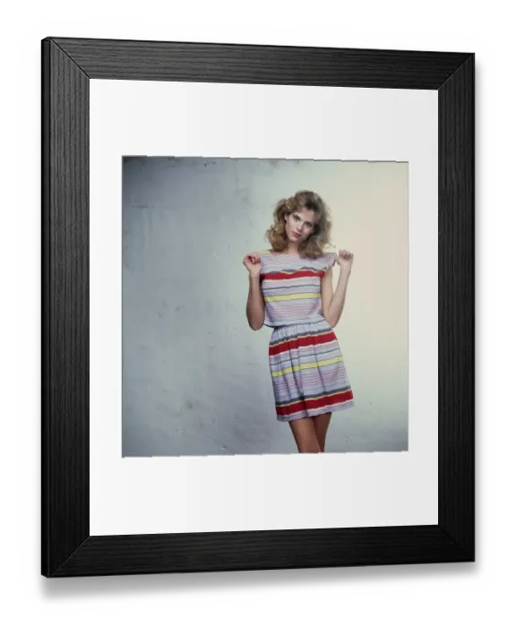 Framed Print : Eighties Fashion Shoot For Tiger Beat Framed Print : Eighties Fashion Shoot For Tiger Beat