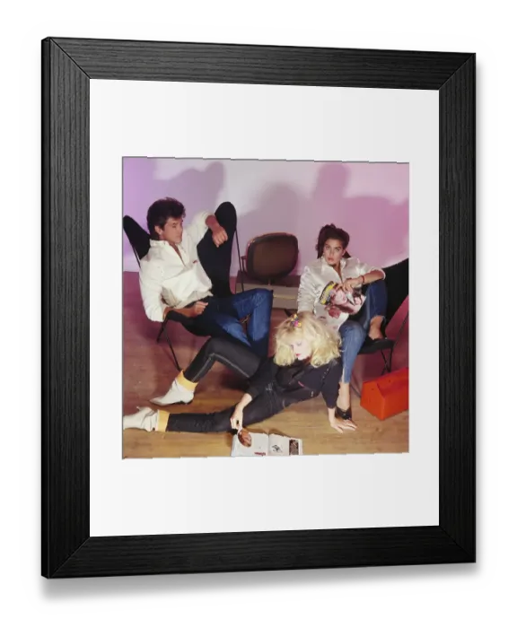 Framed Print : Eighties Fashion Shoot For Tiger Beat Framed Print : Eighties Fashion Shoot For Tiger Beat
