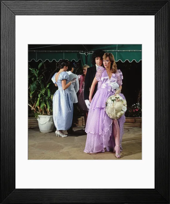 Framed Print : Eighties Fashion Shoot For Tiger Beat Framed Print : Eighties Fashion Shoot For Tiger Beat