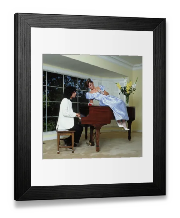 Framed Print : Eighties Fashion Shoot For Tiger Beat Framed Print : Eighties Fashion Shoot For Tiger Beat