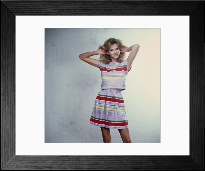 Framed Print : Eighties Fashion Shoot For Tiger Beat Framed Print : Eighties Fashion Shoot For Tiger Beat