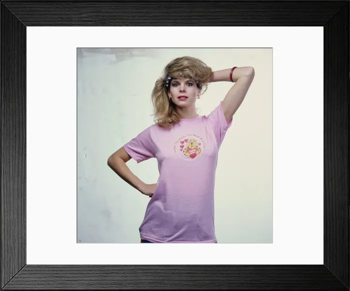 Framed Print : Eighties Fashion Shoot For Tiger Beat Framed Print : Eighties Fashion Shoot For Tiger Beat