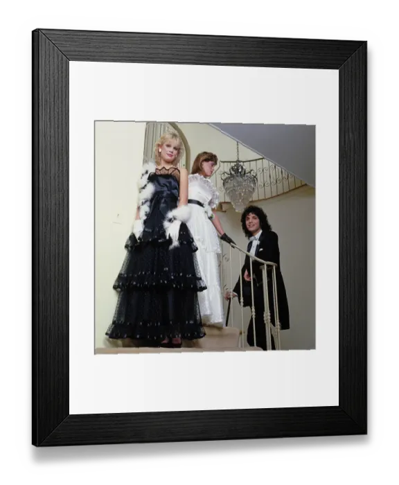 Framed Print : Eighties Fashion Shoot For Tiger Beat Framed Print : Eighties Fashion Shoot For Tiger Beat