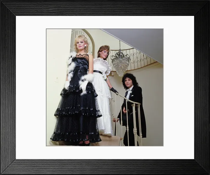 Framed Print : Eighties Fashion Shoot For Tiger Beat Framed Print : Eighties Fashion Shoot For Tiger Beat