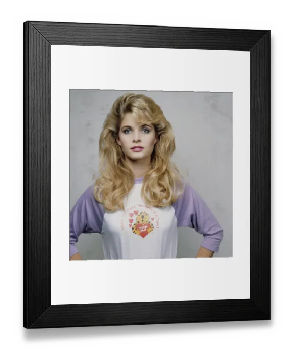 Framed Print : Eighties Fashion Shoot For Tiger Beat Framed Print : Eighties Fashion Shoot For Tiger Beat