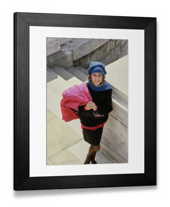 Framed Print : Eighties Street Fashions Framed Print : Eighties Street Fashions