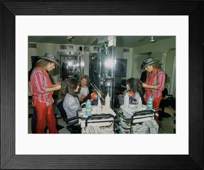 Framed Print : José Eber, French Hair Stylist Framed Print : José Eber, French Hair Stylist