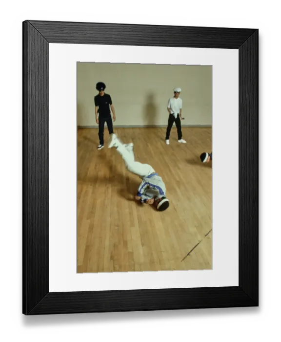 Framed Print : Breakdancing NY Framed Print : Breakdancing NY