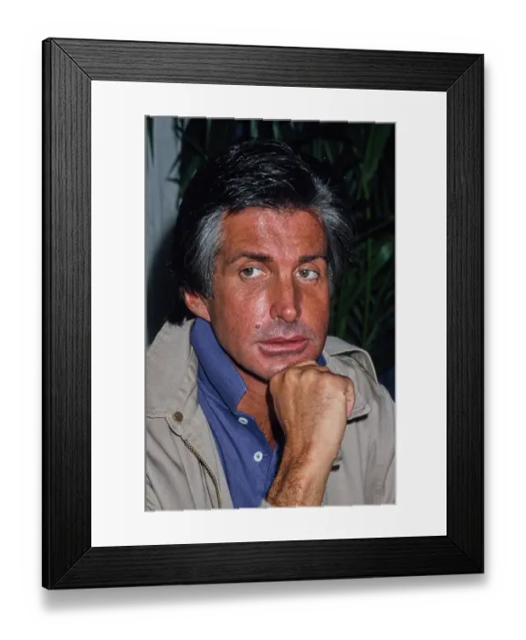 Framed Print : George Hamilton, American Actor Framed Print : George Hamilton, American Actor