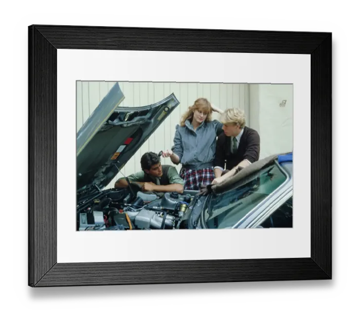 Framed Print : Fashion Shoots For Tiger Beat Framed Print : Fashion Shoots For Tiger Beat